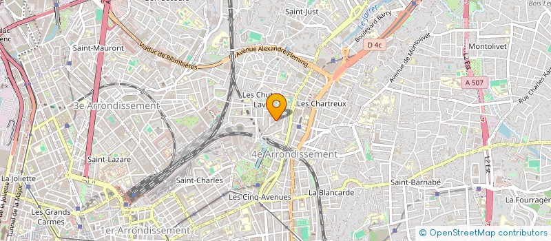 localisation de l'entreprise SCI FARSE  MARSEILLE
