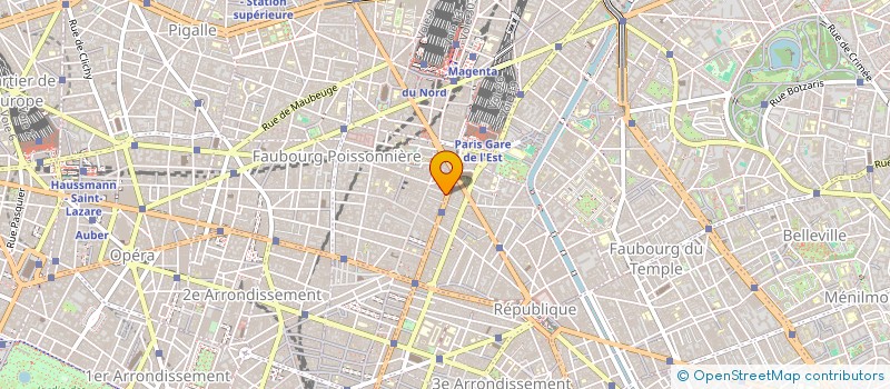 localisation de l'entreprise SCI FAS  PARIS