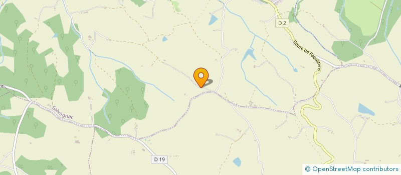 localisation de l'entreprise SCI FASAC  SALVAGNAC