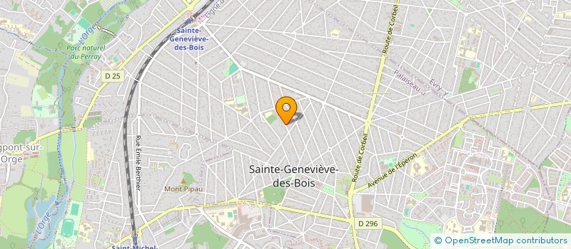localisation de l'entreprise SCI FASAN à SAINTE-GENEVIEVE-DES-BOIS