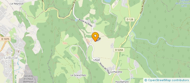 localisation de l'entreprise SCI FASCINE  LA SURE EN CHARTREUSE