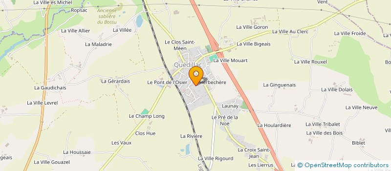 localisation de l'entreprise SCI FASEMER  QUEDILLAC