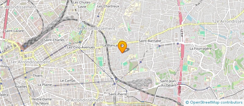 localisation de l'entreprise SCI FASER à MARSEILLE