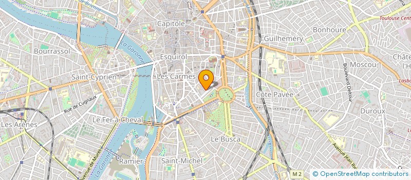 localisation de l'entreprise SCI FASIB  TOULOUSE