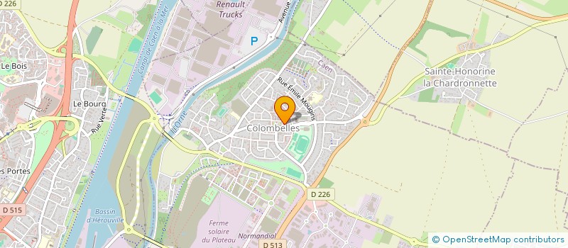 localisation de l'entreprise SCI FASSIH LEGACY  COLOMBELLES