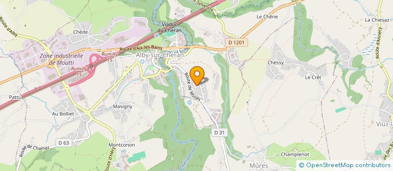 localisation de l'entreprise SCI FASSYLE  CUSY