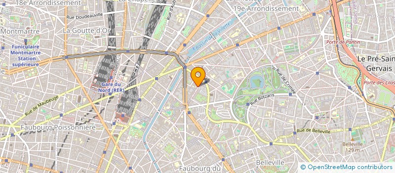 localisation de l'entreprise SCI FAST 3  PARIS