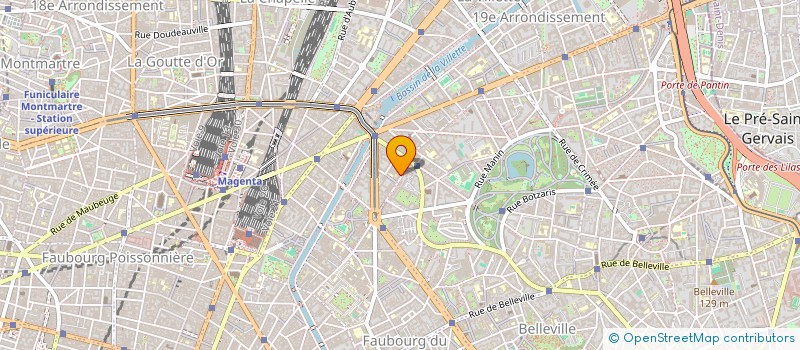 localisation de l'entreprise SCI FAST  PARIS