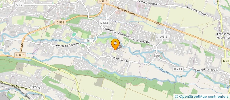 localisation de l'entreprise SCI FASTNET LIGHTNING  IDRON