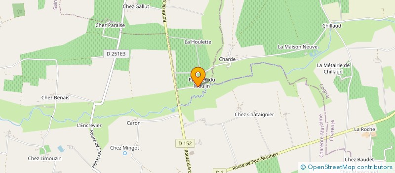 localisation de l'entreprise SCI FASYL  BRIE-SOUS-ARCHIAC