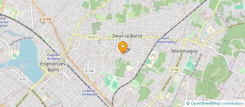 localisation de l'entreprise SCI FASYL  DEUIL-LA-BARRE