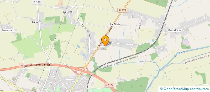 localisation de l'entreprise SCI FAT  PONTCHATEAU