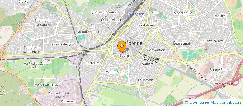localisation de l'entreprise SCI FAT à NARBONNE