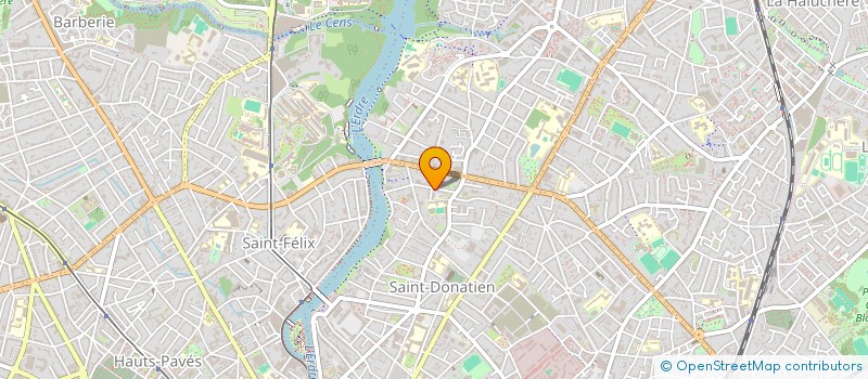 localisation de l'entreprise SCI FAT à NANTES