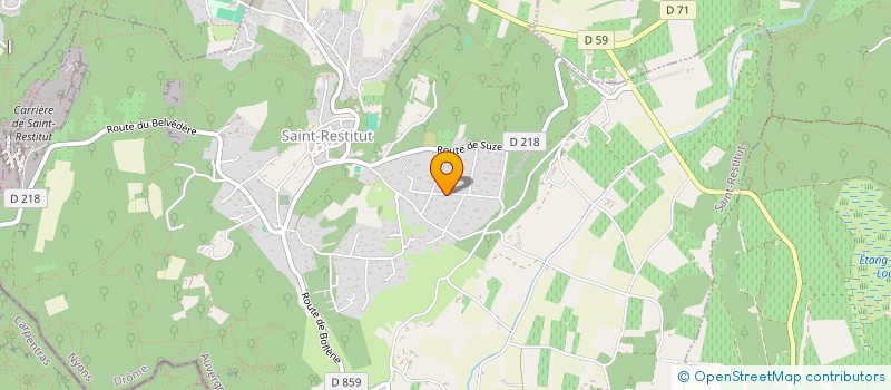 localisation de l'entreprise SCI FATAIRE  SAINT-RESTITUT