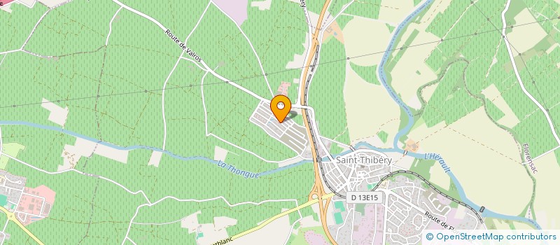 localisation de l'entreprise SCI FATAL  SAINT-THIBERY