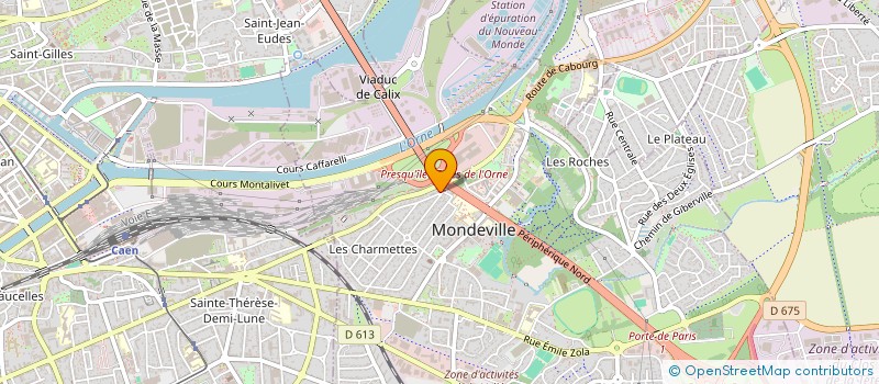 localisation de l'entreprise SCI FATAM IMMOBILIER à MONDEVILLE