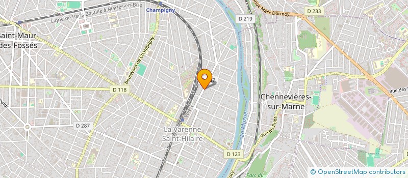 localisation de l'entreprise SCI FATHER & SON à SAINT-MAUR-DES-FOSSES