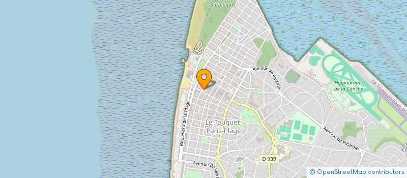 localisation de l'entreprise SCI FATHON à LE TOUQUET-PARIS-PLAGE