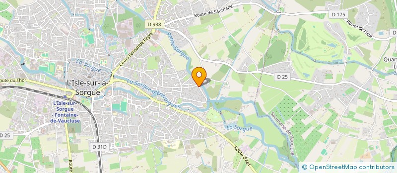 localisation de l'entreprise SCI FATHON  L'ISLE-SUR-LA-SORGUE