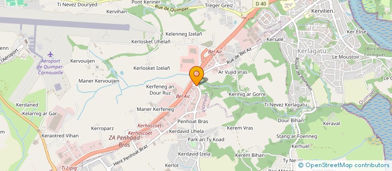 localisation de l'entreprise SCI FATI  PLOMELIN