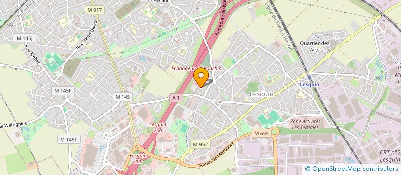 localisation de l'entreprise SCI FATI à LESQUIN