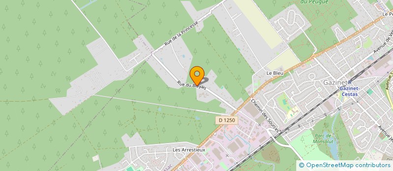localisation de l'entreprise SCI FATIN à PESSAC