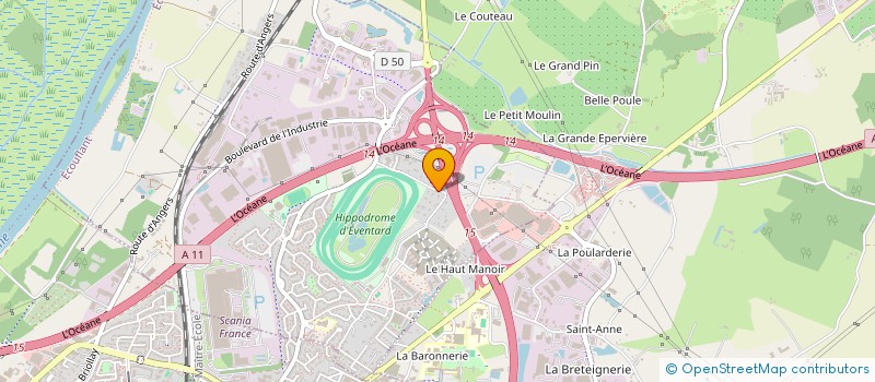 localisation de l'entreprise SCI FATKA  ECOUFLANT