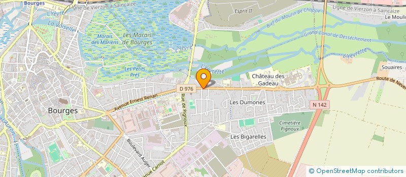 localisation de l'entreprise SCI FATOU  BOURGES