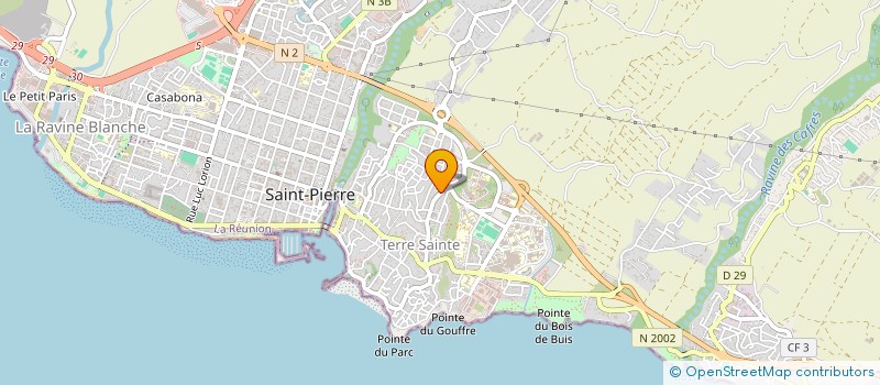 localisation de l'entreprise SCI FATT à SAINT-PIERRE
