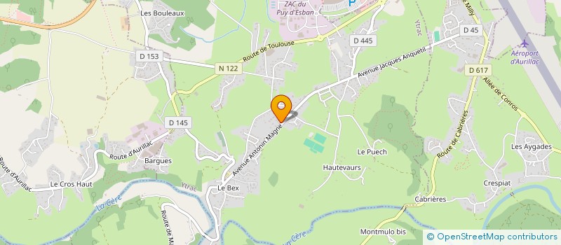 localisation de l'entreprise SCI FAU CALMEJANE à YTRAC