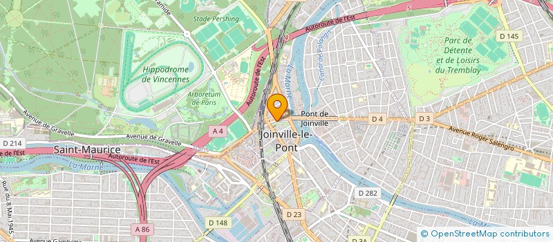 localisation de l'entreprise SCI FAUBLADIER-GRAS à JOINVILLE-LE-PONT