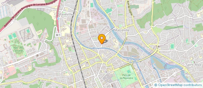 localisation de l'entreprise SCI FAUBOURG PERFECTO  NANCY