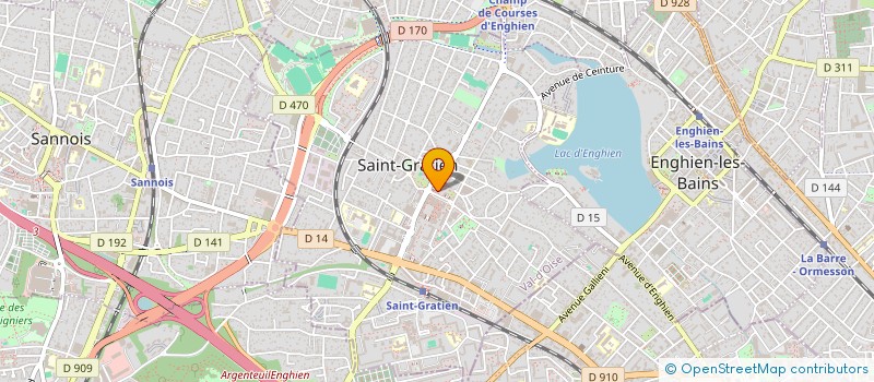 localisation de l'entreprise SCI FAUCHARD  SAINT-GRATIEN