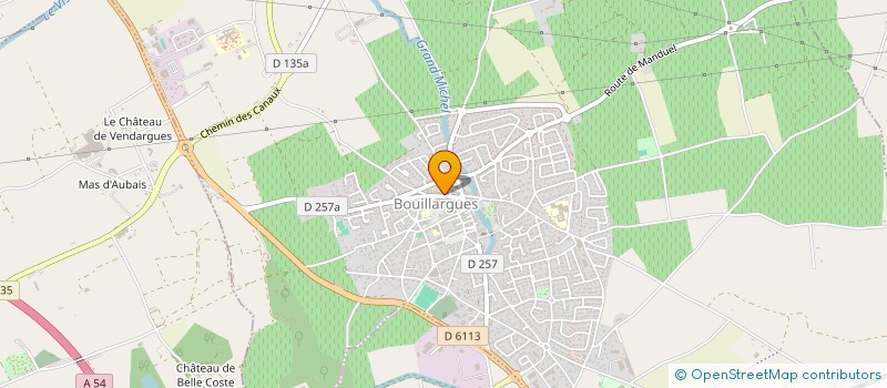 localisation de l'entreprise SCI FAUCHER  BOUILLARGUES