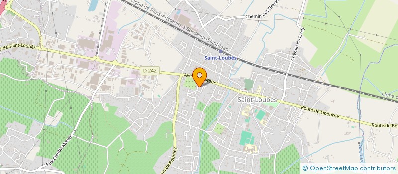 localisation de l'entreprise SCI FAUCON  SAINT-LOUBES