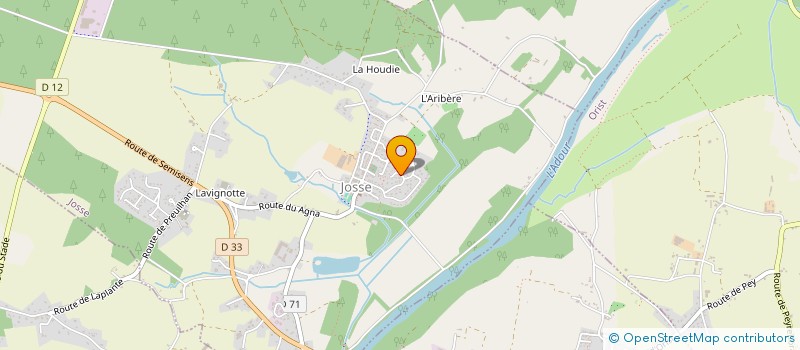 localisation de l'entreprise SCI FAUCOUNEAU-GREGOIRE  JOSSE