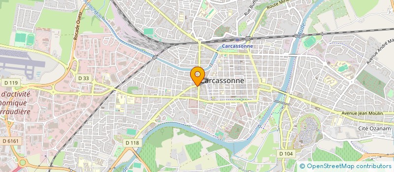 localisation de l'entreprise SCI FAUGERAS DE MONTSEGUR à CARCASSONNE