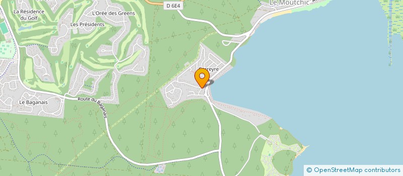 localisation de l'entreprise SCI FAUGERE OCEAN  LACANAU