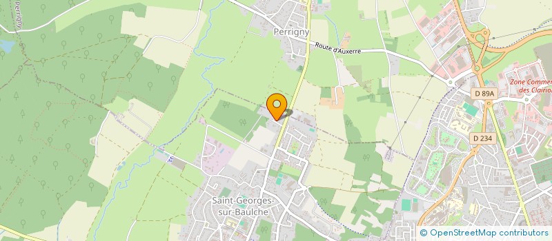 localisation de l'entreprise SCI FAUJOUR  SAINT-GEORGES-SUR-BAULCHE