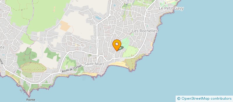 localisation de l'entreprise SCI FAULIN  SAINT-NAZAIRE