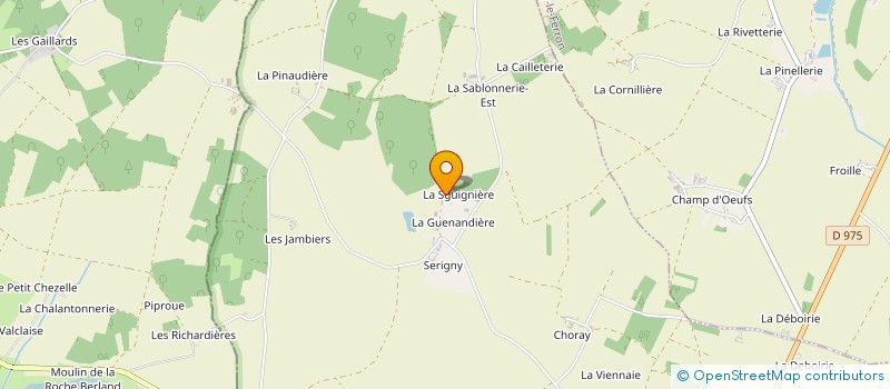 localisation de l'entreprise SCI FAUNE SAUVAGE à LINGE