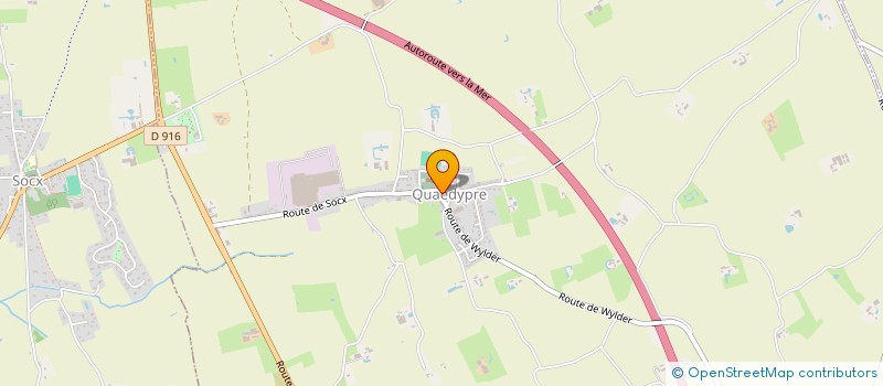 localisation de l'entreprise SCI FAUQUET MASSON  QUAEDYPRE