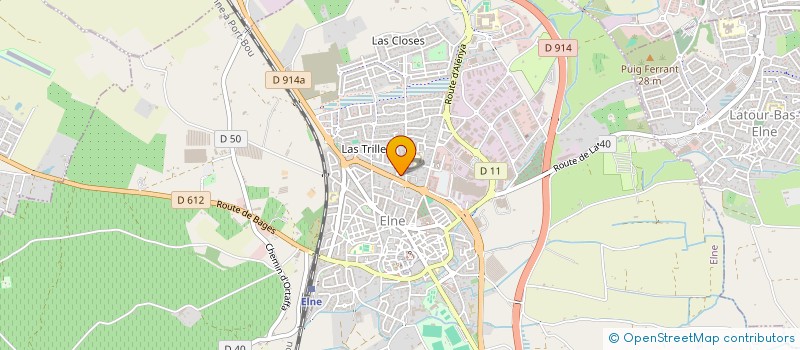 localisation de l'entreprise SCI FAUQUIER LIE  ELNE