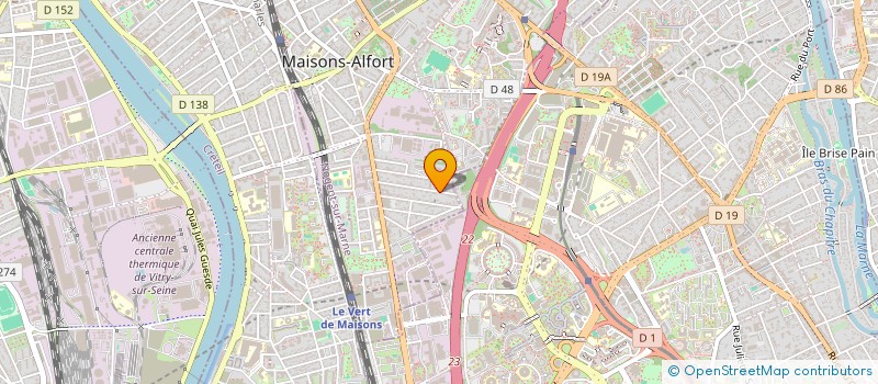 localisation de l'entreprise SCI FAURE à MAISONS-ALFORT