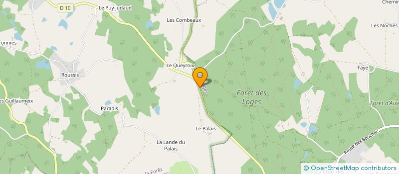 localisation de l'entreprise SCI FAURE à COGNAC-LA-FORET