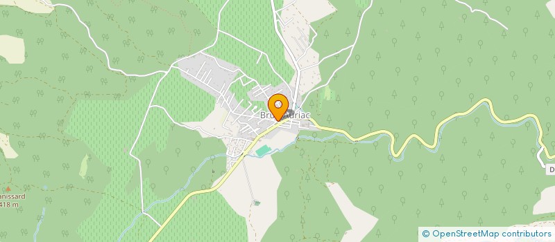 localisation de l'entreprise SCI FAURE  BRUE-AURIAC