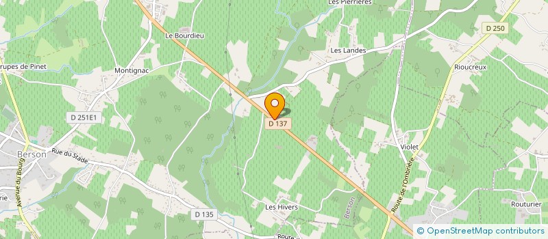 localisation de l'entreprise SCI FAURE  BERSON