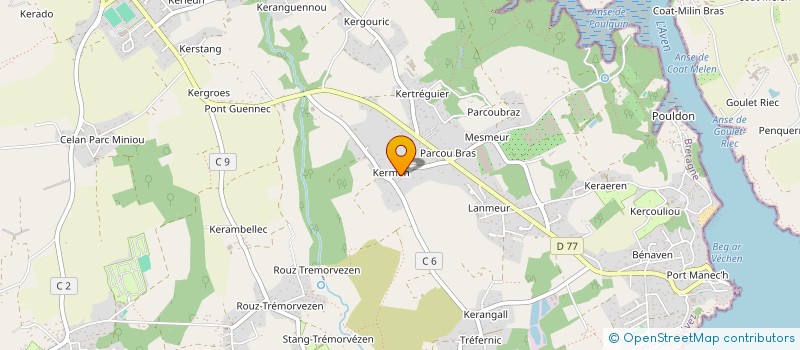 localisation de l'entreprise SCI FAURE KERMEN  NEVEZ