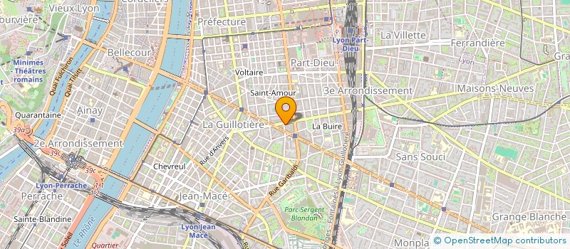 localisation de l'entreprise SCI FAURE NADAUD  LYON